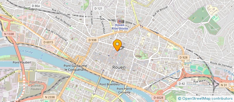 localisation de l'entreprise OLISA  ROUEN