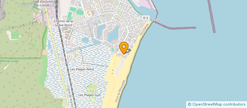 localisation de l'entreprise OLISA  PORT-LA-NOUVELLE