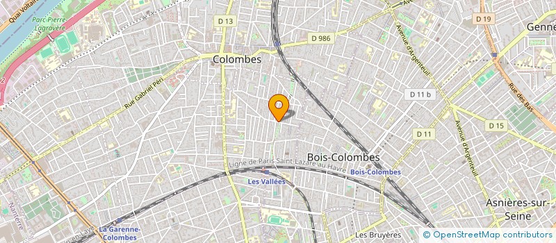localisation de l'entreprise OLISAEL à COLOMBES