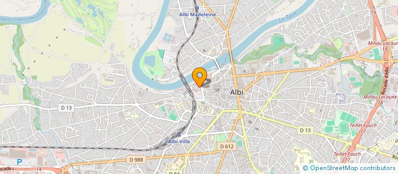 localisation de l'entreprise OLISALE à ALBI