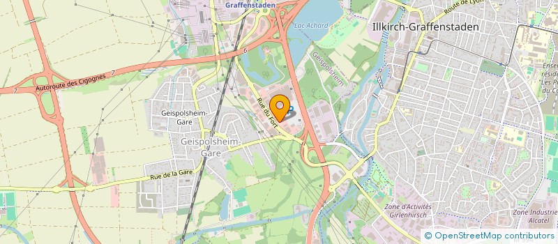 localisation de l'entreprise OLISAM  GEISPOLSHEIM