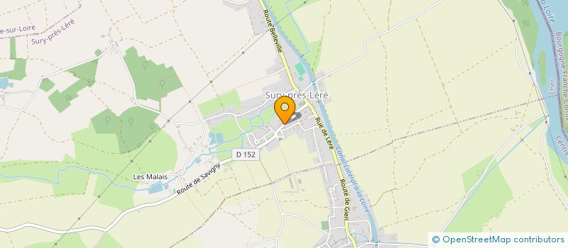 localisation de l'entreprise OLISAN HOLDING  SURY-PRES-LERE