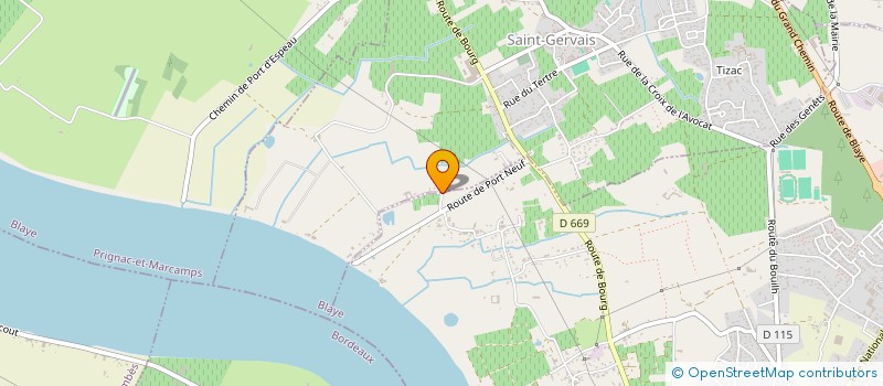 localisation de l'entreprise OLISCA RENOVATION  SAINT-GERVAIS