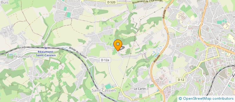 localisation de l'entreprise OLISOL  SAINT-CASSIEN