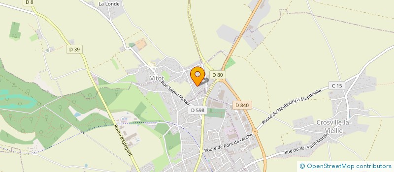 localisation de l'entreprise OLISTE  VITOT