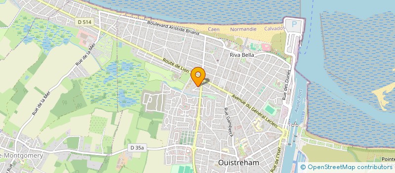 localisation de l'entreprise OLISTIC SPORTS  OUISTREHAM