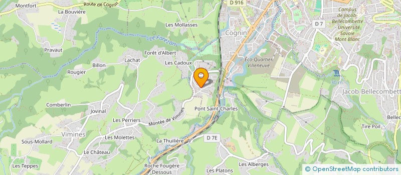 localisation de l'entreprise OLISTIK  COGNIN