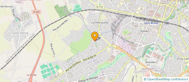 localisation de l'entreprise OLISYL  PLOUFRAGAN