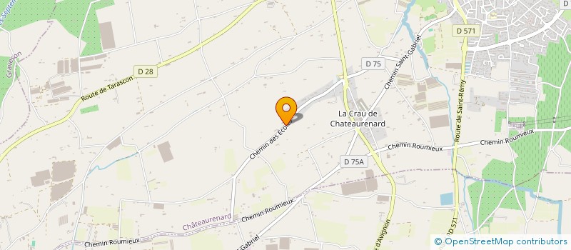 localisation de l'entreprise OLITAXI PRO  CHATEAURENARD