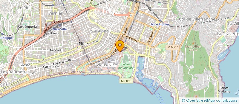 localisation de l'entreprise OLITCHOU à NICE