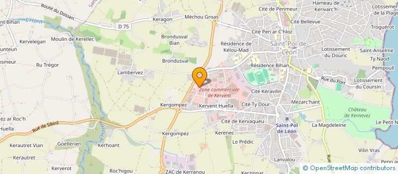 localisation de l'entreprise OLITE à SAINT-POL-DE-LEON