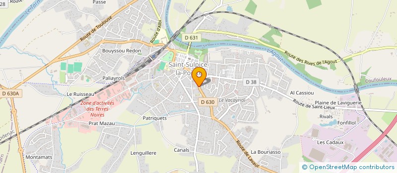 localisation de l'entreprise OLITHEA  SAINT-SULPICE-LA-POINTE