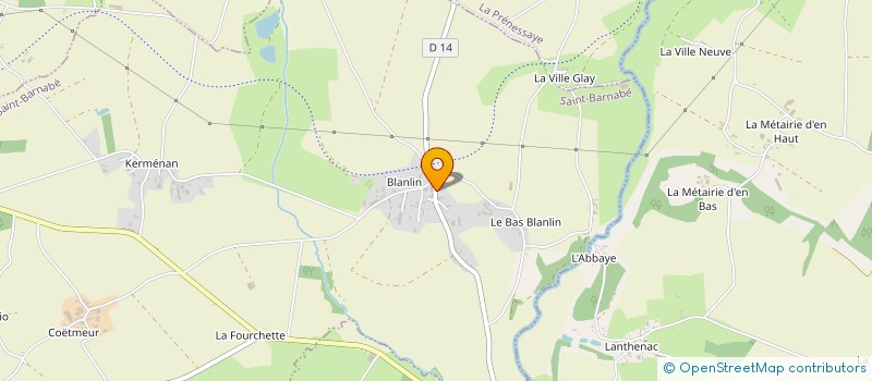 localisation de l'entreprise OLITHIE  SAINT-BARNABE