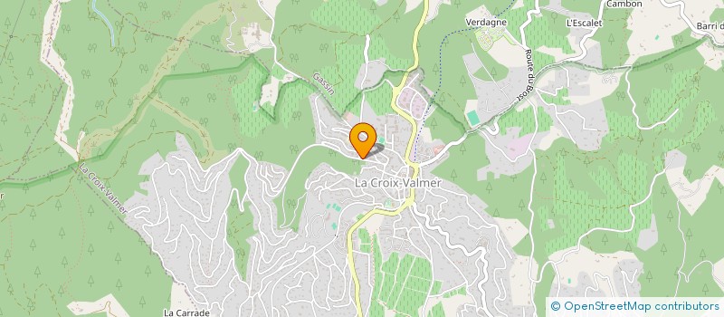 localisation de l'entreprise OLITHO  LA CROIX-VALMER