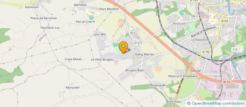 localisation de l'entreprise OLITIA  GRACES