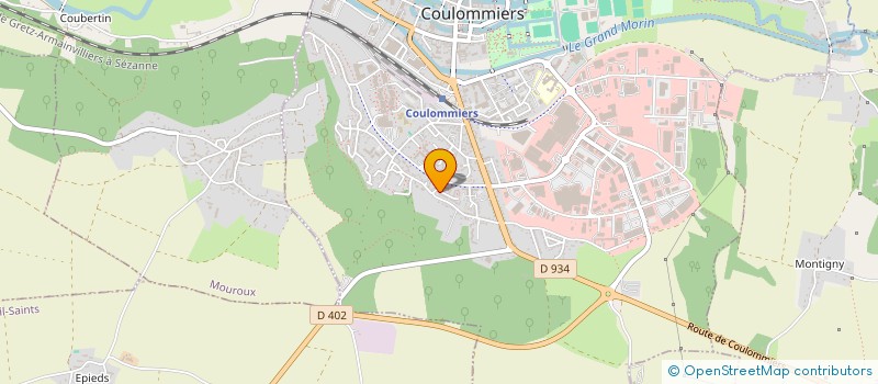 localisation de l'entreprise OLITOM 73 à COULOMMIERS