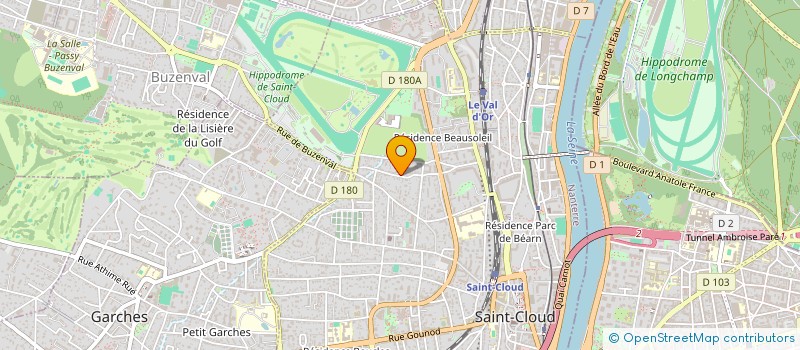localisation de l'entreprise OLIV&MUM à SAINT-CLOUD