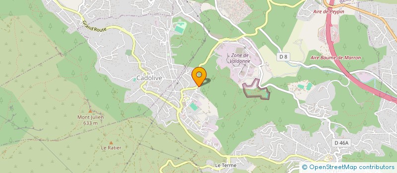 localisation de l'entreprise OLIV'SAB  PEYPIN