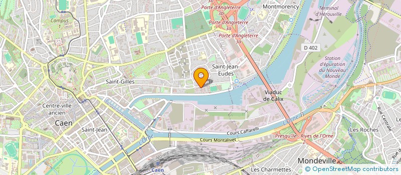 localisation de l'entreprise OLIV&THIB à CAEN