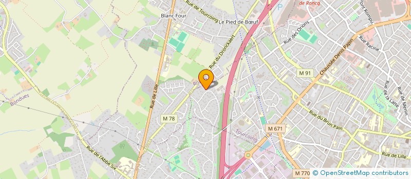 localisation de l'entreprise OLIV.VER. CONSEIL  TOURCOING