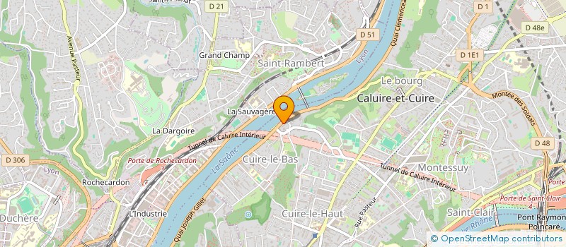 localisation de l'entreprise OLIV83  CALUIRE-ET-CUIRE