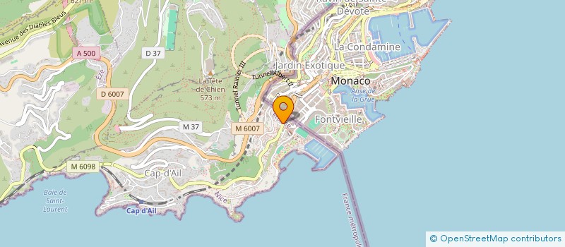 localisation de l'entreprise OLIVA  CAP-D'AIL