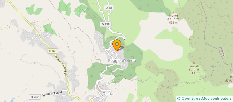 localisation de l'entreprise OLIVACCE à POGGIO D'OLETTA