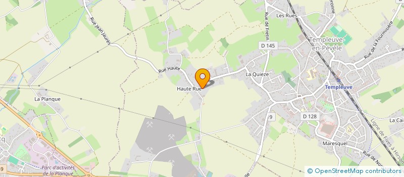 localisation de l'entreprise OLIVAL  TEMPLEUVE-EN-PEVELE