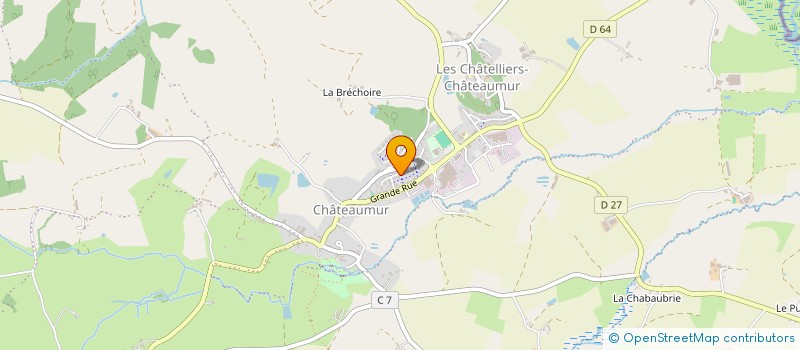 localisation de l'entreprise OLIVAL à SEVREMONT