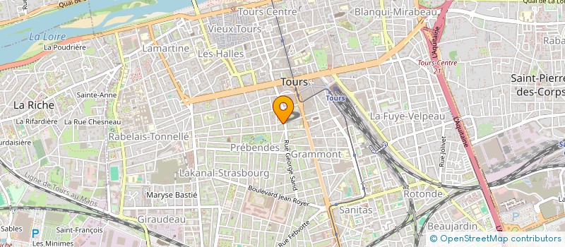 localisation de l'entreprise OLIVANE  TOURS