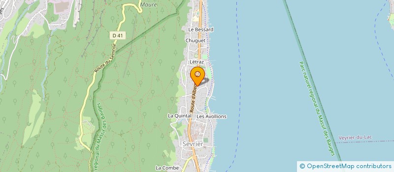 localisation de l'entreprise OLIVANNE  SEVRIER