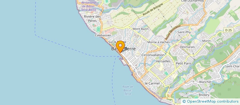 localisation de l'entreprise OLIVE à BASSE-TERRE