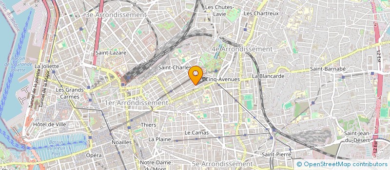 localisation de l'entreprise OLIVE à MARSEILLE