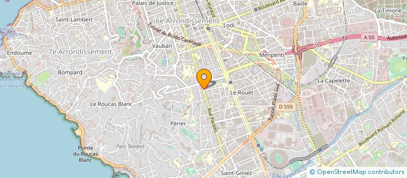 localisation de l'entreprise OLIVE à MARSEILLE