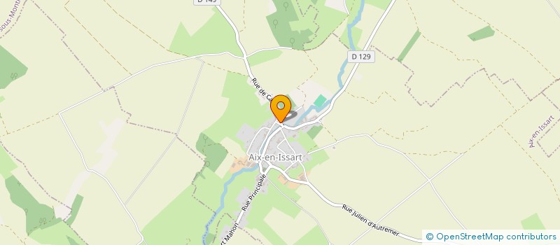 localisation de l'entreprise OLIVE  AIX-EN-ISSART