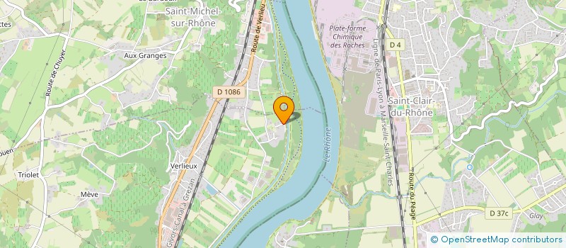 localisation de l'entreprise OLIVE-ANICET  CHAVANAY