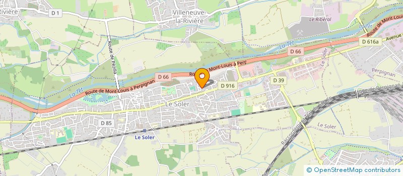 localisation de l'entreprise OLIVE ET LES SULFATEURS  LE SOLER