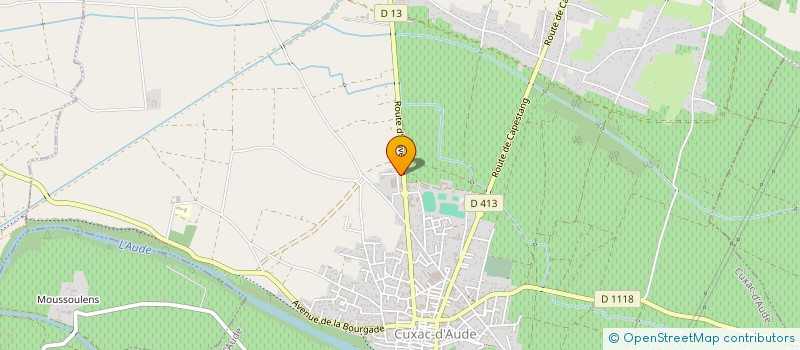 localisation de l'entreprise OLIVE & KO  CUXAC-D'AUDE