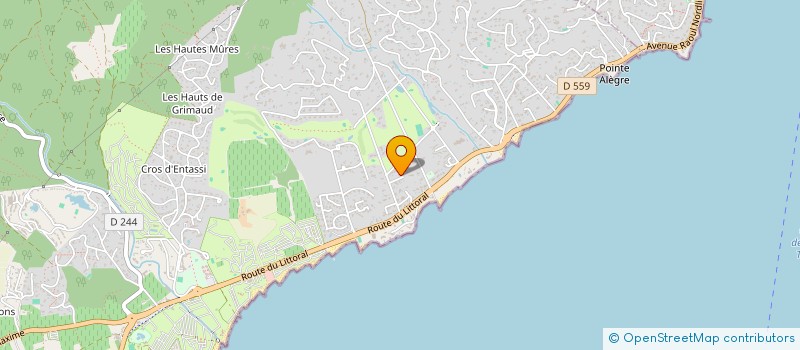 localisation de l'entreprise OLIVEIRA  COGOLIN