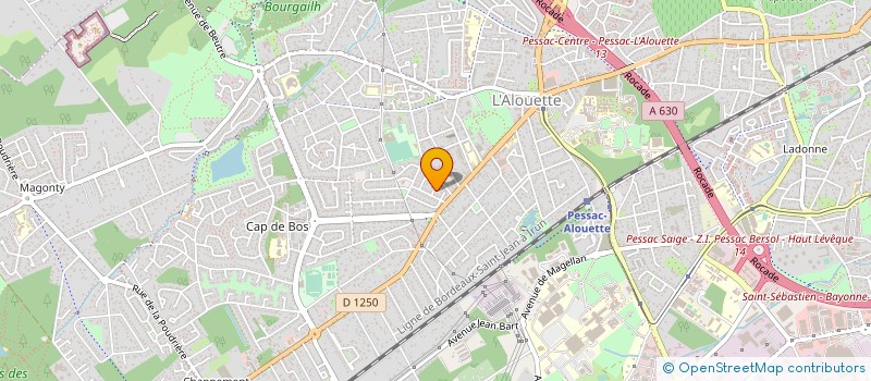 localisation de l'entreprise OLIVEIRA à PESSAC