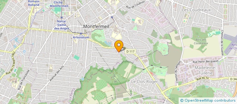 localisation de l'entreprise OLIVEIRA à MONTFERMEIL