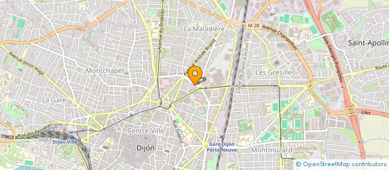 localisation de l'entreprise OLIVEIRA AVOCAT  DIJON