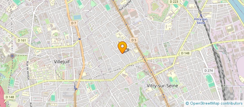 localisation de l'entreprise OLIVEIRA FERNANDE ET DANIELLE à VITRY-SUR-SEINE