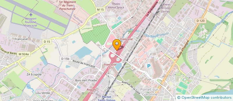 localisation de l'entreprise OLIVEIRA GOMES  PORTET-SUR-GARONNE