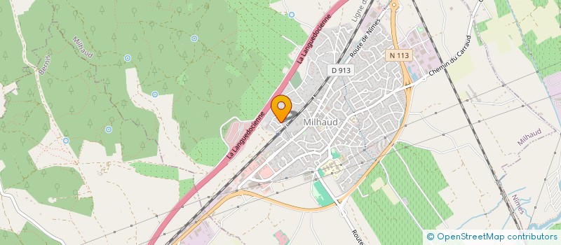 localisation de l'entreprise OLIVEIRA IMMO  MILHAUD