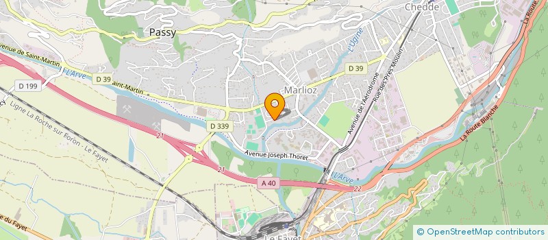 localisation de l'entreprise OLIVEIRA SARL à PASSY