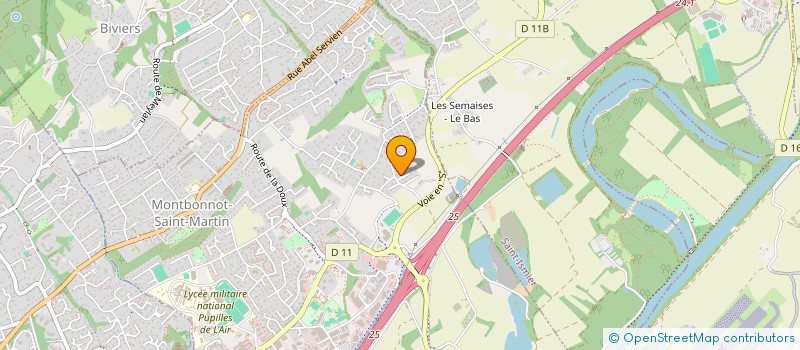 localisation de l'entreprise OLIVEM  MONTBONNOT-SAINT-MARTIN