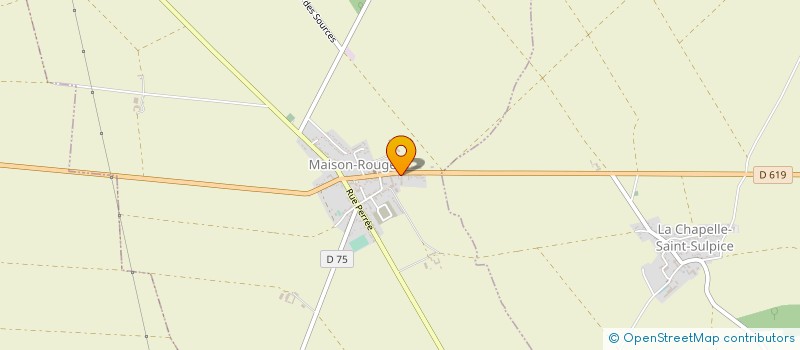 localisation de l'entreprise OLIVER  MAISON-ROUGE