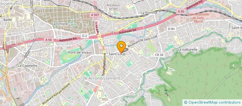 localisation de l'entreprise OLIVER à MARSEILLE