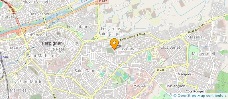 localisation de l'entreprise OLIVER LANGUEDOC  PERPIGNAN